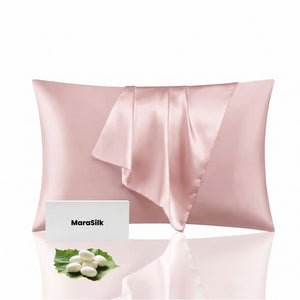 MaraSilk 19-Momme Pure Mulberry Silk Pillowcase - MC05