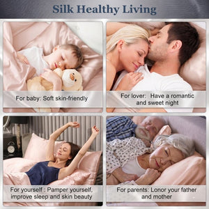 MaraSilk 19-Momme Pure Mulberry Silk Pillowcase - MC05