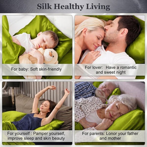 MaraSilk 19-Momme Pure Mulberry Silk Pillowcase - MC05
