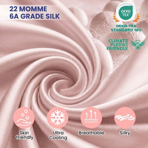 MaraSilk 22-Momme Pure Mulberry Silk Pillowcase - MC07
