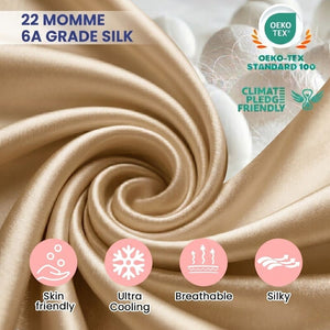 MaraSilk 22-Momme Pure Mulberry Silk Pillowcase - MC07