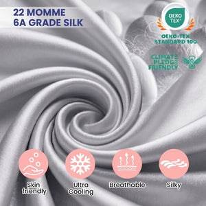 MaraSilk 22-Momme Pure Mulberry Silk Pillowcase - MC07