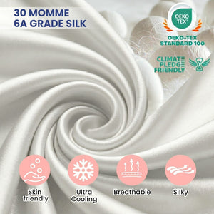 MaraSilk 30-Momme Pure Mulberry Silk Pillowcase - MC08