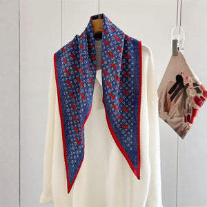 MaraSilk Pure Mulberry Silk-Wool Scarf - Diamond MS906