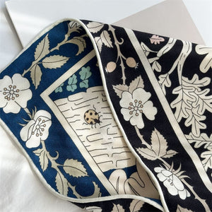 MaraSilk Pure Mulberry Silk-Wool Scarf - Square MS908