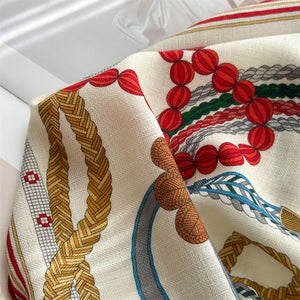 MaraSilk Pure Mulberry Silk-Wool Scarf - Square MS912