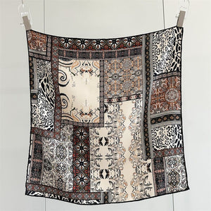 MaraSilk Pure Mulberry Silk-Wool Scarf - Square MS917 25" x 25" MS91701