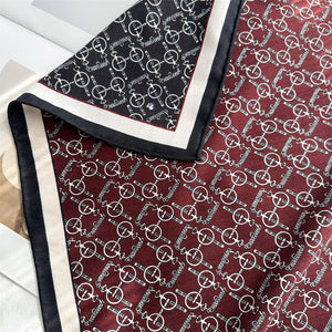 MaraSilk Pure Mulberry Silk-Wool Scarf - Square MS921