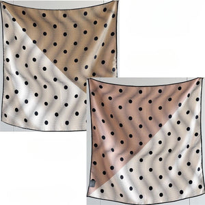 MaraSilk Pure Mulberry Silk-Wool Scarf - Square MS921 25" x 25" MS92104