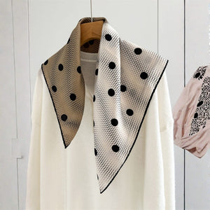 MaraSilk Pure Mulberry Silk-Wool Scarf - Square MS921