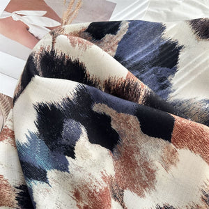 MaraSilk Pure Mulberry Silk-Wool Scarf - Square MS923