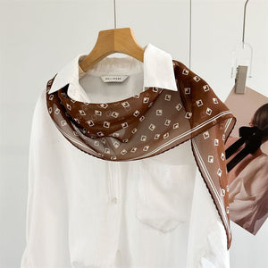 MaraSilk Pure Mulberry Silk Scarf - Diamond Georgette MS1009
