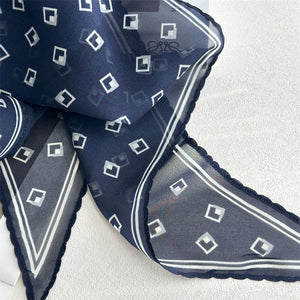 MaraSilk Pure Mulberry Silk Scarf - Diamond Georgette MS1009