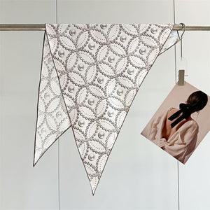 MaraSilk Pure Mulberry Silk Scarf - Diamond Twill MS639 51" x 33" x 33" MS63903