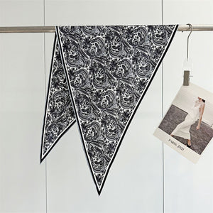 MaraSilk Pure Mulberry Silk Scarf - Diamond Twill MS639 51" x 33" x 33" MS63907