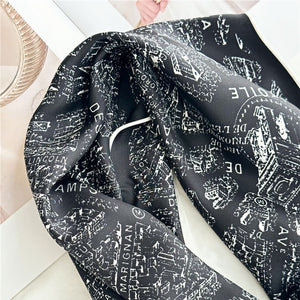 MaraSilk Pure Mulberry Silk Scarf - Diamond Twill MS640