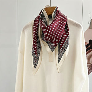 MaraSilk Pure Mulberry Silk Scarf - Diamond Twill MS642