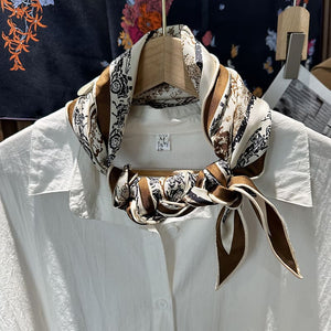 MaraSilk Pure Mulberry Silk Scarf - Diamond Twill MS848