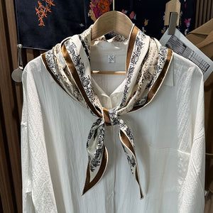 MaraSilk Pure Mulberry Silk Scarf - Diamond Twill MS848 55" x 16" MS84801