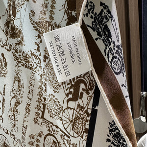 MaraSilk Pure Mulberry Silk Scarf - Diamond Twill MS848