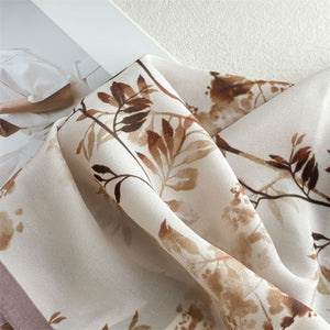 MaraSilk Pure Mulberry Silk Scarf - Oblong Crepe de Chine MS972