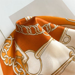 MaraSilk Pure Mulberry Silk Scarf - Oblong Crepe Satin MS1028