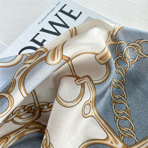 MaraSilk Pure Mulberry Silk Scarf - Oblong Crepe Satin MS1028