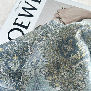 MaraSilk Pure Mulberry Silk Scarf - Oblong Crepe Satin MS1029