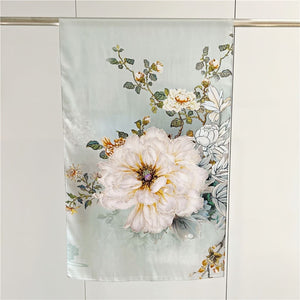 MaraSilk Pure Mulberry Silk Scarf - Oblong Crepe Satin MS602