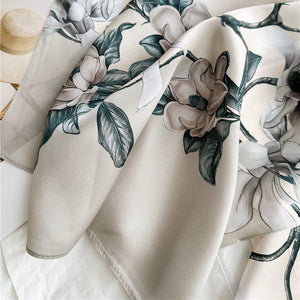 MaraSilk Pure Mulberry Silk Scarf - Oblong Crepe Satin MS602