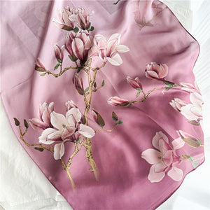 MaraSilk Pure Mulberry Silk Scarf - Oblong Crepe Satin MS602