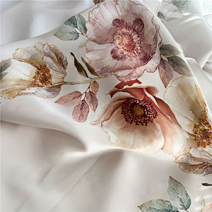 MaraSilk Pure Mulberry Silk Scarf - Oblong Crepe Satin MS603