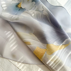 MaraSilk Pure Mulberry Silk Scarf - Oblong Crepe Satin MS603