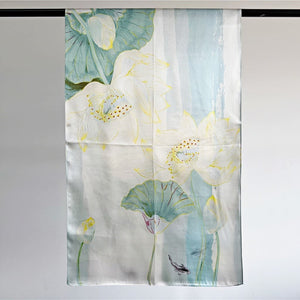 MaraSilk Pure Mulberry Silk Scarf - Oblong Crepe Satin MS604