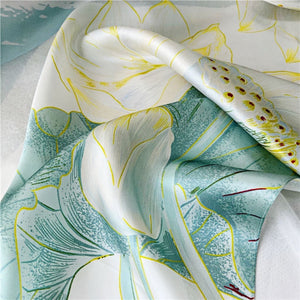 MaraSilk Pure Mulberry Silk Scarf - Oblong Crepe Satin MS604
