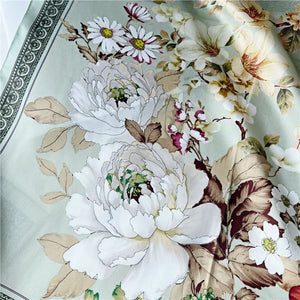 MaraSilk Pure Mulberry Silk Scarf - Oblong Crepe Satin MS606