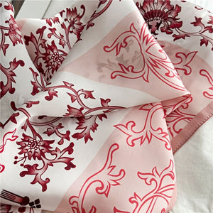 MaraSilk Pure Mulberry Silk Scarf - Oblong Crepe Satin MS609