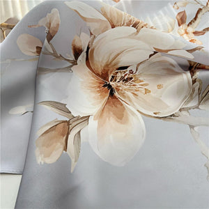 MaraSilk Pure Mulberry Silk Scarf - Oblong Crepe Satin MS611
