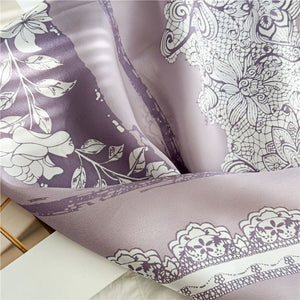 MaraSilk Pure Mulberry Silk Scarf - Oblong Crepe Satin MS613