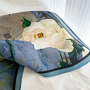 MaraSilk Pure Mulberry Silk Scarf - Oblong Crepe Satin MS615