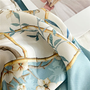 MaraSilk Pure Mulberry Silk Scarf - Oblong Crepe Satin MS620