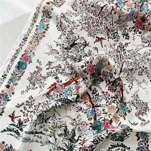 MaraSilk Pure Mulberry Silk Scarf - Oblong Crepe Satin MS623