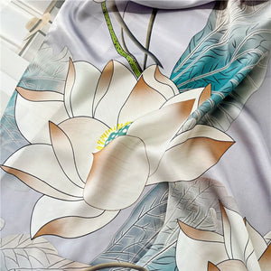 MaraSilk Pure Mulberry Silk Scarf - Oblong Crepe Satin MS623