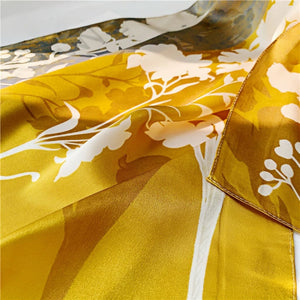 MaraSilk Pure Mulberry Silk Scarf - Oblong Crepe Satin MS624