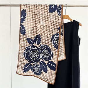 MaraSilk Pure Mulberry Silk Scarf - Oblong Crepe Satin MS628 66" x 21" MS62801