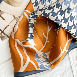 MaraSilk Pure Mulberry Silk Scarf - Oblong Crepe Satin MS628