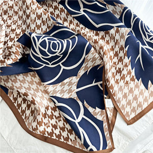 MaraSilk Pure Mulberry Silk Scarf - Oblong Crepe Satin MS628