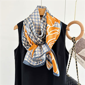 MaraSilk Pure Mulberry Silk Scarf - Oblong Crepe Satin MS628