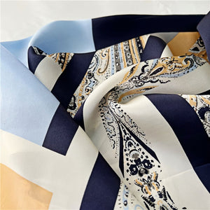 MaraSilk Pure Mulberry Silk Scarf - Oblong Crepe Satin MS629