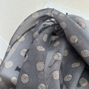 MaraSilk Pure Mulberry Silk Scarf - Oblong Georgette MS1026